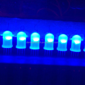 Magie Gérable T1 3/4 5mm RGB LED en Clair/Lentille de Gel avec Intégré WS2811/WS2812 Pilote - Product Image 6