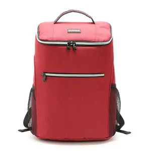 600D oxford gran bolsa de almuerzo thermo picnic caja aislado bien mochila hielo fresco portador térmico bolsos de hombro