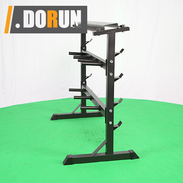 Layer Dumbbell and Weight Plate Storage Rack Dorunfit
