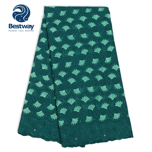 Dentelle suisse en voile multicolore, <span class=keywords><strong>prix</strong></span> d'usine en Chine, dentelle sèche autrichienne avec pierres, dentelle 100% coton - Product Image 4