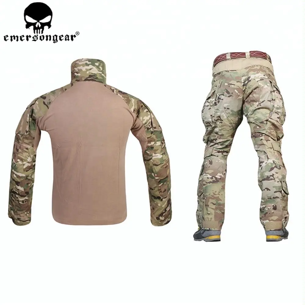 EMERSONGEAR Toptan çin askeri taktik savaş Avcılık naylon multicam komando pantolon takım üniformaları kamuflaj giysileri