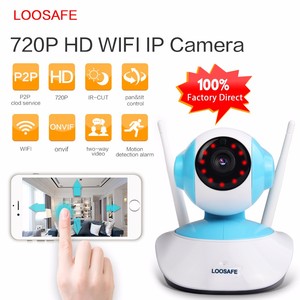 720 p cámara de seguridad IP inalámbrica para el hogar interior audio de dos vías con la visión nocturna - Product Image 1
