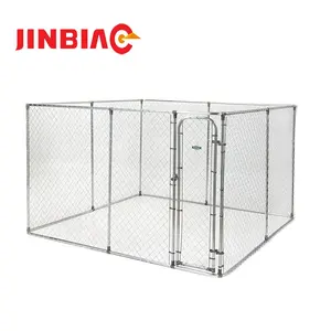 Climatizada Casa de perro/perreras/barato/metal/galvanizado por inmersión en caliente de alambre de cerca del perro/1,8 m x 1,2 m cerca del perro