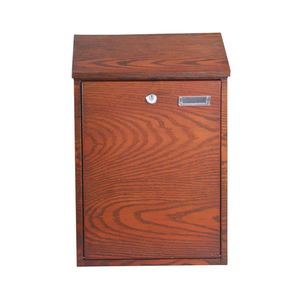 Meilleures ventes produits au <span class=keywords><strong>canada</strong></span> Bois grain boîte aux lettres en acier galvanisé statue