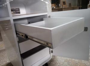 <span class=keywords><strong>MESA</strong></span> <span class=keywords><strong>DE</strong></span> MANICURA <span class=keywords><strong>en</strong></span> madera MDF, superficie sólida blanca/negra - Product Image 2