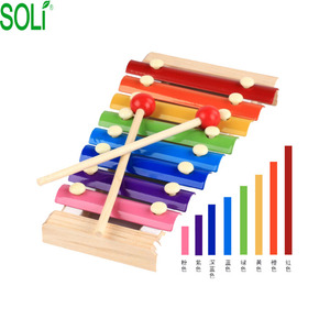 Instrumen Musik Mainan Prasekolah Pendidikan Anak-anak Kayu - Product Image 4