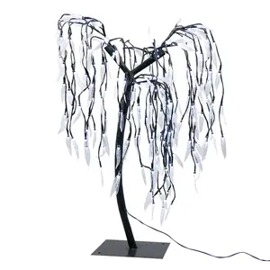 70 cm kunstmatige led festival decoratieve takken weeping gedroogde wilg licht