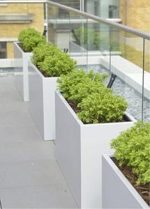 Jardinières rectangulaires <span class=keywords><strong>en</strong></span> <span class=keywords><strong>aluminium</strong></span> thermolaqué - Product Image 3