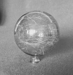 Petit <span class=keywords><strong>verre</strong></span> <span class=keywords><strong>fumé</strong></span> effet cristal abat-jour sphériques/<span class=keywords><strong>globe</strong></span> boule dunelm - Product Image 1
