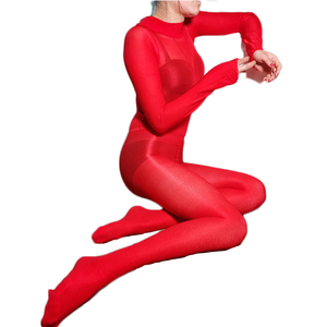 Vrouwen Sexy Lingerie <span class=keywords><strong>Full</strong></span> <span class=keywords><strong>Body</strong></span> Kous Sexy Glanzend Kruisloos <span class=keywords><strong>Bodystocking</strong></span> Voor Nachtclub - Product Image 1