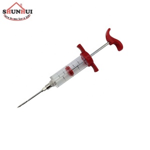 Siringa per iniettore in plastica marinata con ago per carne avvitabile per griglia per barbecue siringa per iniettore alimentare da 30ml - Product Image 2