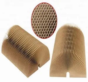 ZYD-Núcleo de panal de abeja de papel reciclable para uso en la producción de puertas, 100%