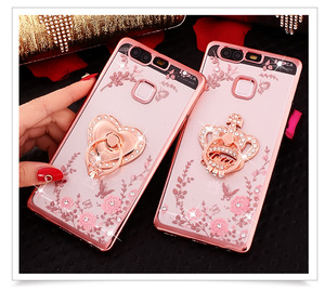 Nuova Cover Flessibile Sottile in TPU con Glitter e Diamanti per <span class=keywords><strong>Huawei</strong></span> Honor <span class=keywords><strong>10</strong></span>/Enjoy 8/<span class=keywords><strong>Mate</strong></span> 20/P20 - Product Image 2