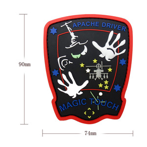 Preço De Fábrica Barato Personalizado Seu Próprio logotipo Rígido Pvc <span class=keywords><strong>Patch</strong></span>