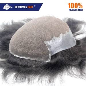 Français dentelle avec PU <span class=keywords><strong>manteau</strong></span> sur le verso de cheveux perruque - Product Image 1