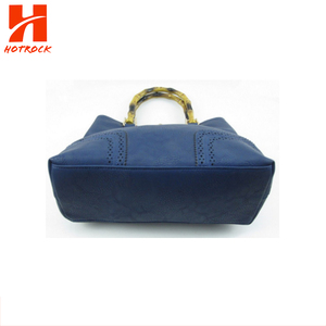 Vogue bambú mango PU de las mujeres bolsas de <span class=keywords><strong>asas</strong></span> de cuero - Product Image 5
