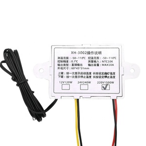 Controlador de temperatura LED Digital profesional, regulador de termostato 10A, 12V, 24V, 220V, <span class=keywords><strong>W3002</strong></span>, <span class=keywords><strong>XH</strong></span>-3002 - Product Image 3