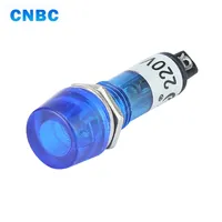 CNBC 10mm mini größe CE wasser heizung led kunststoff 220 v 12 v 24 v 110 v anzeige lampe signal licht für wasser heizung