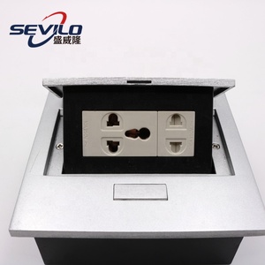 Prise de bureau européenne avec vidéo USB VGA cachée 3/<span class=keywords><strong>4</strong></span>/<span class=keywords><strong>2</strong></span> prises électriques - Product Image 2