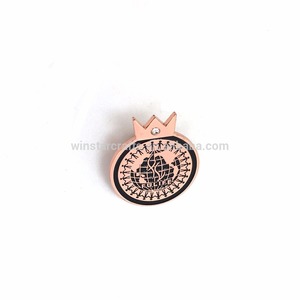 2018 nueva llegada Impresión logotipo personalizado Gold Coast Hannity Lapel Pin China - Product Image 4