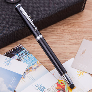 Venta al por mayor de alta calidad de Metal lápiz táctil <span class=keywords><strong>con</strong></span> logotipo personalizado luz Led y láser de Metal bolígrafo - Product Image 4