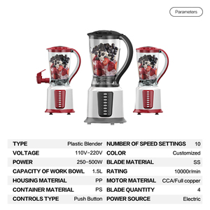 2018 aparatos de <span class=keywords><strong>cocina</strong></span> de fábrica agitador individuales máquinas mezcladoras licuadora - Product Image 3