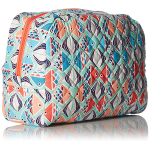 Style <span class=keywords><strong>Chic</strong></span> motif poisson <span class=keywords><strong>conception</strong></span> sac de maquillage PVC doublé pochette cosmétique sac de voyage de toilette - Product Image 5