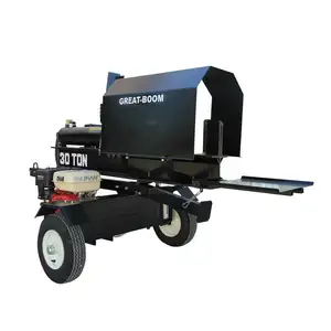 40ton gasolina procesador de leña/log Splitter/cortadora de madera