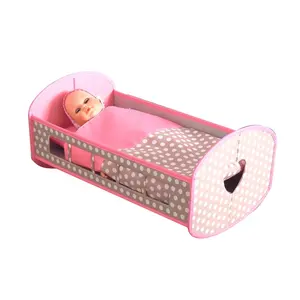 Doll Furniture 18-Inch Doll Rocking Cradle Crib