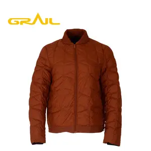 Hot sale breathable outdoor clothing winter custom women down bomber jacket