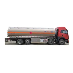 CLW Truk Tangki Bahan Bakar Ponsel, 100% Aluminium 30000 Liter FAW Tangki Minyak 30Ton