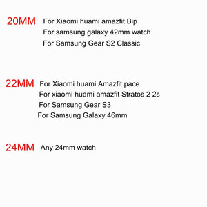 Nuevo Lona de Nylon <span class=keywords><strong>correa</strong></span> de muñeca para Xiaomi huami <span class=keywords><strong>Amazfit</strong></span> <span class=keywords><strong>Bip</strong></span> poco ritmo <span class=keywords><strong>Lite</strong></span> jóvenes banda de reloj para Samsung Gear S3 S2 de la pulsera de la <span class=keywords><strong>correa</strong></span> de - Product Image 3