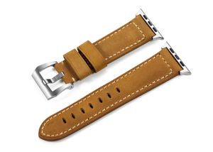 Usine En Gros Mens Vintage Bracelet En Cuir Bande de Montre Pour <span class=keywords><strong>Apple</strong></span> Montre 38 40 42 44mm - Product Image 6