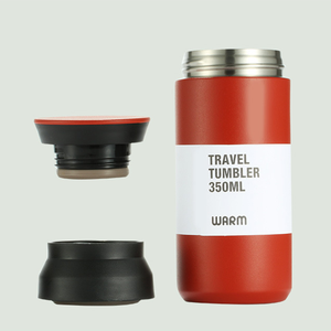 2022 bicchiere da viaggio Thermos sottovuoto in acciaio inossidabile a doppia parete da 350ml di vendita caldo con manico per mantenere il caffè, il vino e l'acqua - Product Image 4