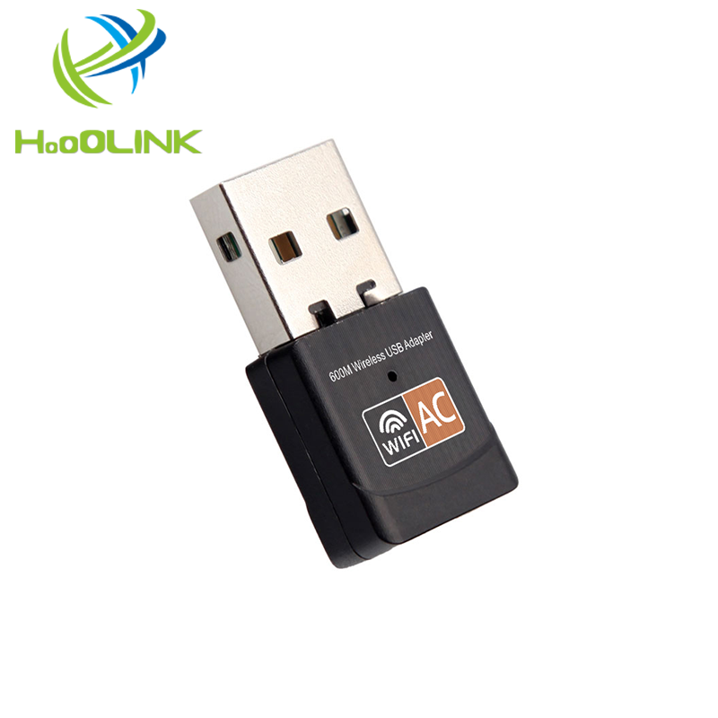 Фабрика питания высокого качества Dual band 600 м 11AC Беспроводные адаптеры Usb беспроводной локальной сети usb-адаптер драйвер