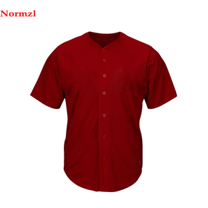 Personalizado botón completo de impresión de sublimación deporte jersey de béisbol con <span class=keywords><strong>el</strong></span> logotipo del equipo - Product Image 2