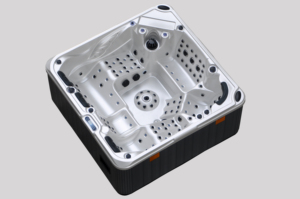 Jacuzzi Exterior Independiente Moderno Rectangular para 7 Personas, 2400x2400, con Drenaje, Modelo JCS-16A - Product Image 3