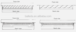 De alta calidad de aleación de aluminio extruido piso de metal parrillas 6x10 fabricantes - Product Image 3
