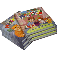 Hardcover Kids Lift and Flap Board Comic Book Printing with Talking Pen