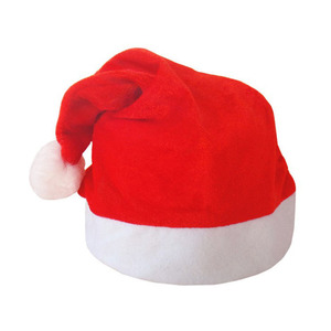 Cap de noël Doux En Peluche Santa Claus Vacances Fantaisie Robe Chapeaux - Product Image 1