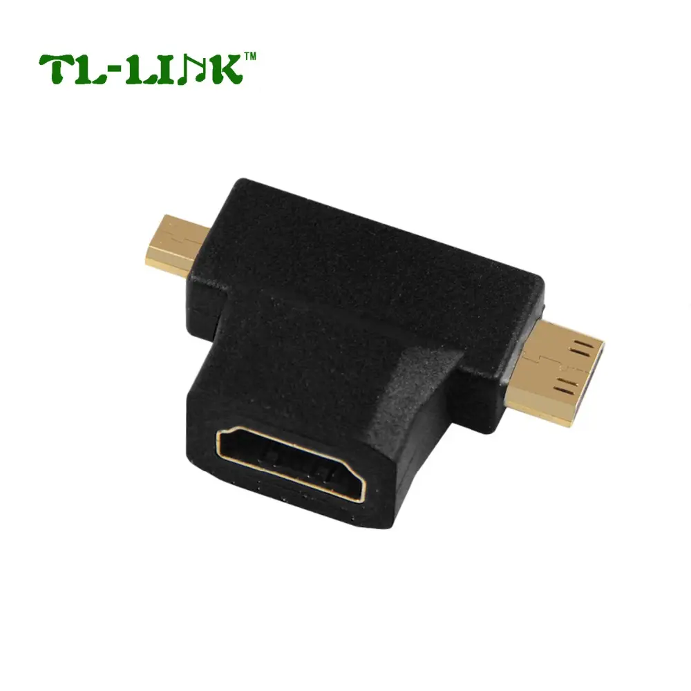 Mini HDMI/micro HDMI à la norme HDMI 19 P Femelle Convertisseur