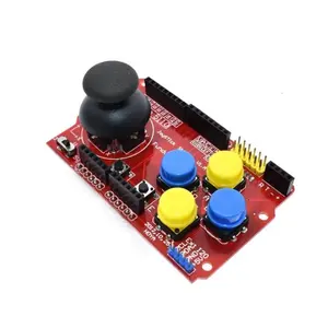 Sıcak satış gamepadler JoyStick tuş kalkanı PS2 için NRF24L01 Nk 5110 LCD I2C