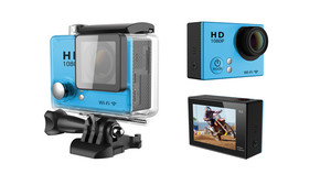 Cámara de Acción G2 H9 Ultra HD 4 K WiFi 1080 p/60fps 2.0 LCD 170D lente helmet CAM impermeable cámara - Product Image 2