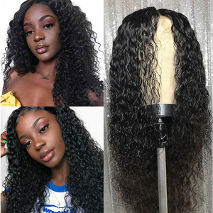 Parrucca MAYQUEEN Water Wave 10a BOB con Frontale in Pizzo, Parrucca Economica in <span class=keywords><strong>Capelli</strong></span> Umani <span class=keywords><strong>Naturali</strong></span> con Frontale 13*4 per Donne di Colore - Product Image 3