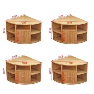Mueble de Salón Más Vendido en 2022, Estante Esquinero para <span class=keywords><strong>TV</strong></span> de Madera, Mini Mueble de MDF con Tablero de Partículas Triangular - Product Image 6