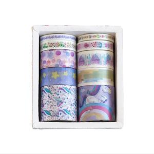 เทปวาชิสีสันสดใส เป็นมิตรกับสิ่งแวดล้อม พิมพ์ลายด้วย UV บน PVC สีตามสั่ง ใช้ซ้ำได้ ลอกออกได้ ตกแต่งได้ - Product Image 5