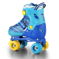 Piscando patins ajustável novo design colorido inline skate para meninas e meninos