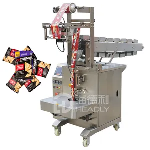 Semi automatic potato chips rice crispy vertical making packaging machine