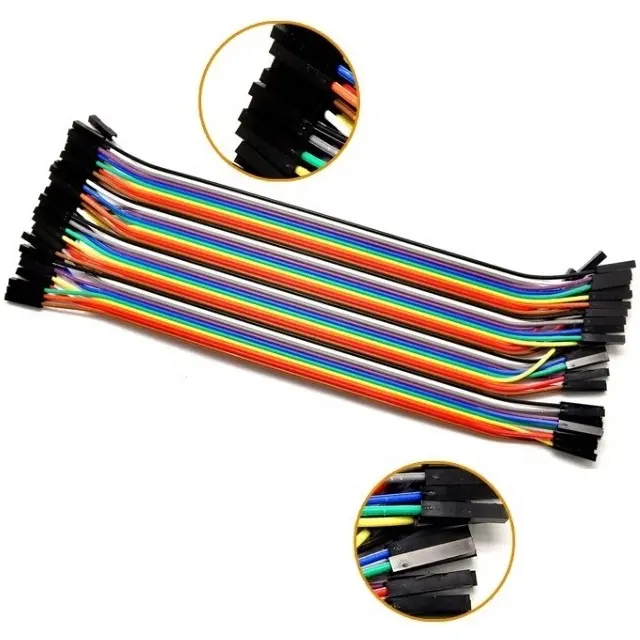 Dupont Line 20CM 40Pin Male to Male + Male to Female and Female to Female Jumper Wire Dupont Cable for Arduino DIY KIT