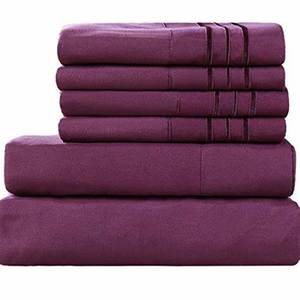 1800 hilos 100% cepillado tela de microfibra cama las sábanas bordado - Product Image 6